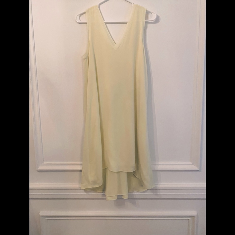 Yellow tennis dress